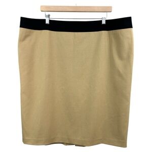 Laura Plus Black and Tan Skirt Size 20